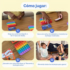 THE FIDGET GAME Science of Reading - Tarjetas didácticas y alfombrillas de estallido, dígrafos maestros y sílabas, kit educativo atractivo para dislexia y lectores jóvenes, grados 1-3