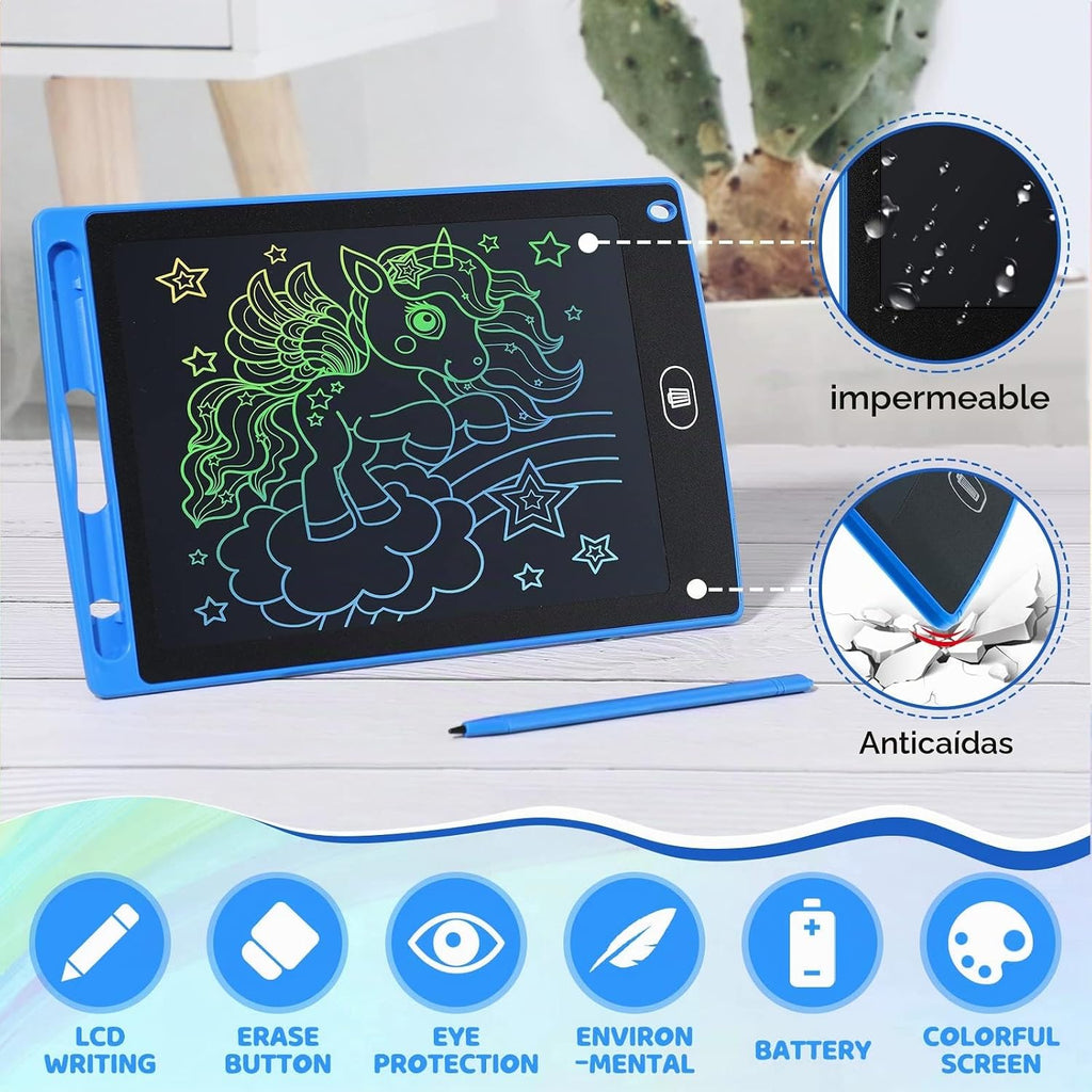 Zhehao Tableta de escritura LCD de 32 piezas para niños 8.5 "borrable