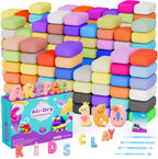Arcilla seca al aire para niños, 160 colores de modelado de arcilla