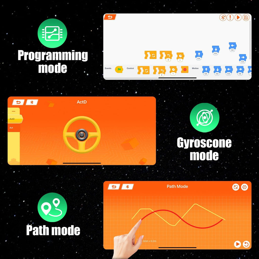 Gohero Juego de robot Ninja de programación de bloques de construcción 5 en