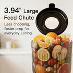 MEGAWISE Juicer frío 800W de la prensa, rendimiento lento del jugo que