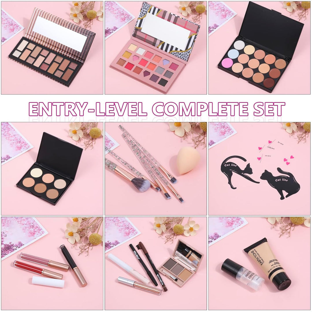 Kit de maquillaje para niñas, juego de maquillaje para adolescentes...