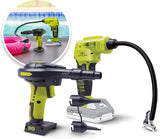 Sun Joe 24V-AJC-AJV-LTE 24V IONMAX Kit de inflador de alto volumen...