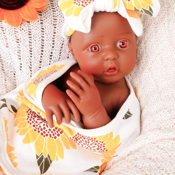 YaLuoQian Muñeca de silicona Reborn bebé de silicona completa