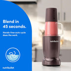 nutribullet® Turbo Tumbler Edition, licuadora personal, marrón, NB30400CB