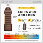 Saco de dormir Down con almohada para adultos y adolescentes, para senderismo