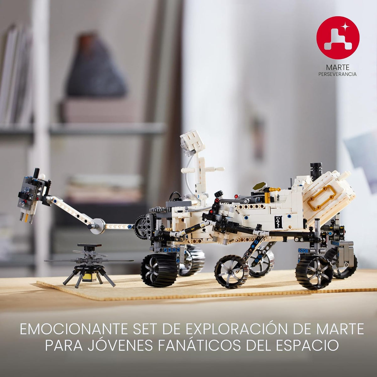 LEGO Technic NASA Mars Rover Perseverance - Kit de modelos STEM para niños y niñas, a partir de 10 años, regalos para cumpleaños, juego detallado para exhibición, 42158