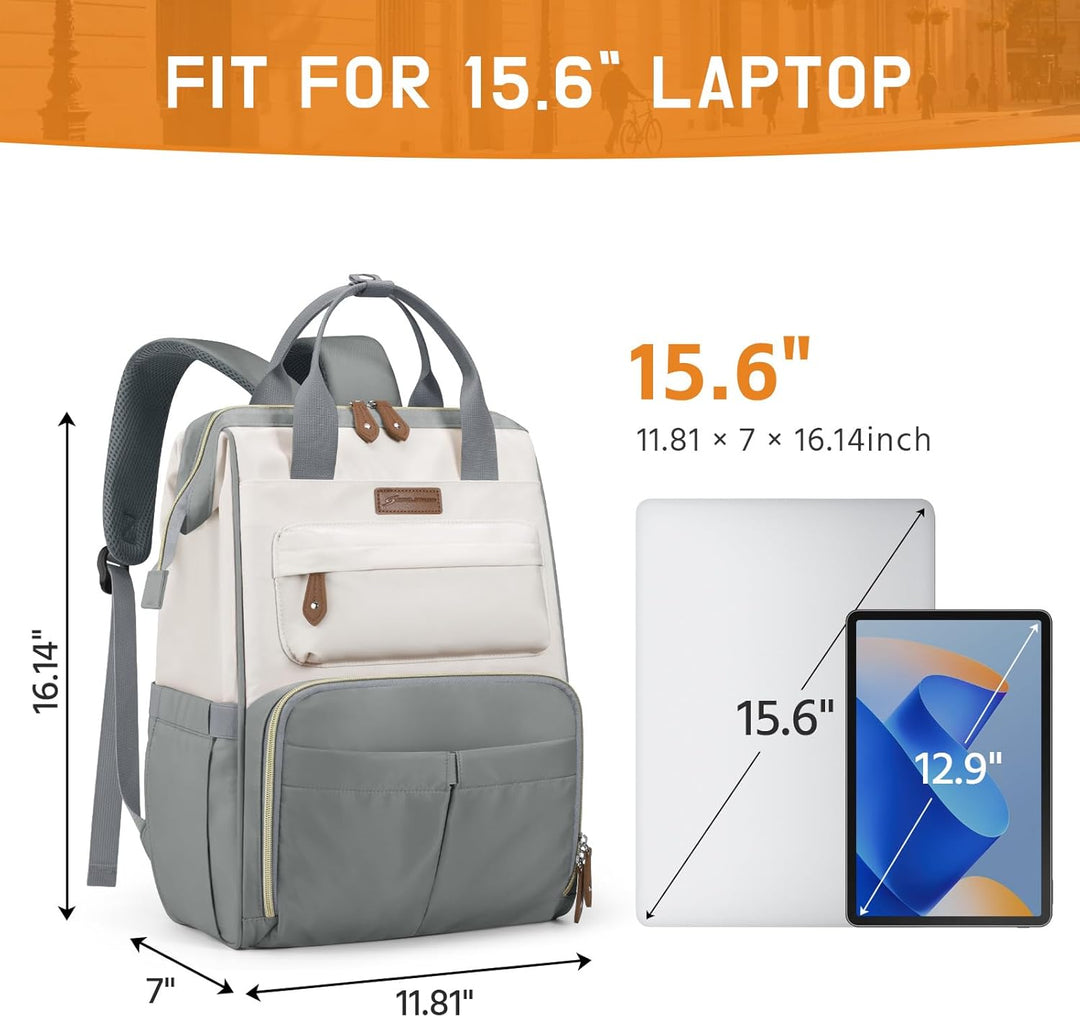 Maelstrom Mochila para laptop, se adapta a mochila de viaje de 15.6...