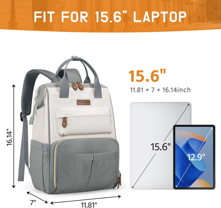 Maelstrom Mochila para laptop, se adapta a mochila de viaje de 15.6...