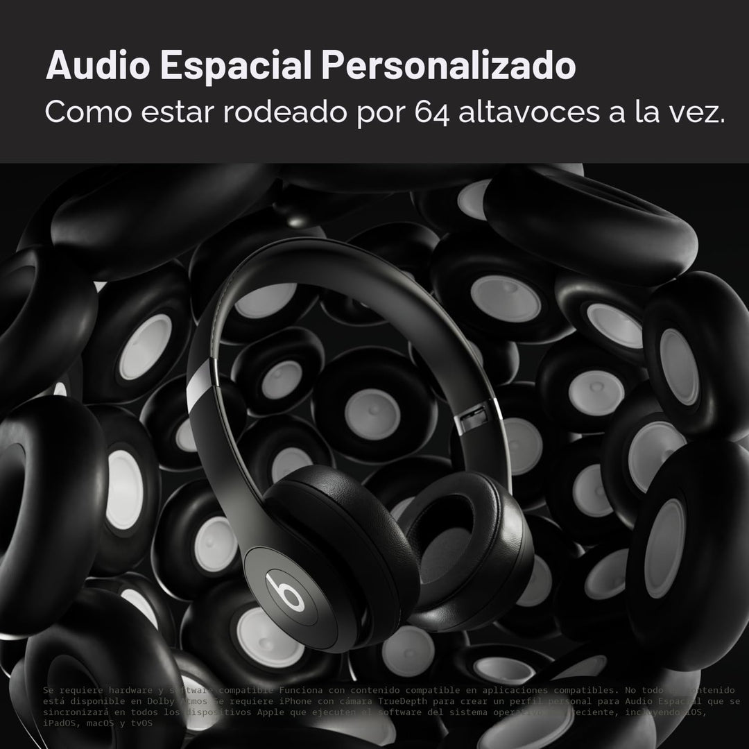 Beats Solo 4 - Auriculares inalámbricos Bluetooth en la oreja, bate...