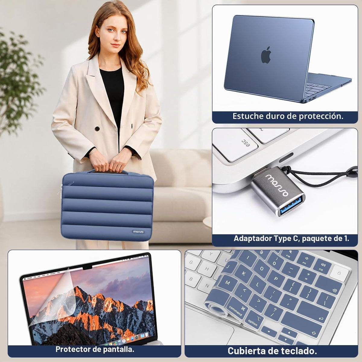 MOSISO Funda compatible con MacBook Neo de 13 pulgadas modelo A3404...