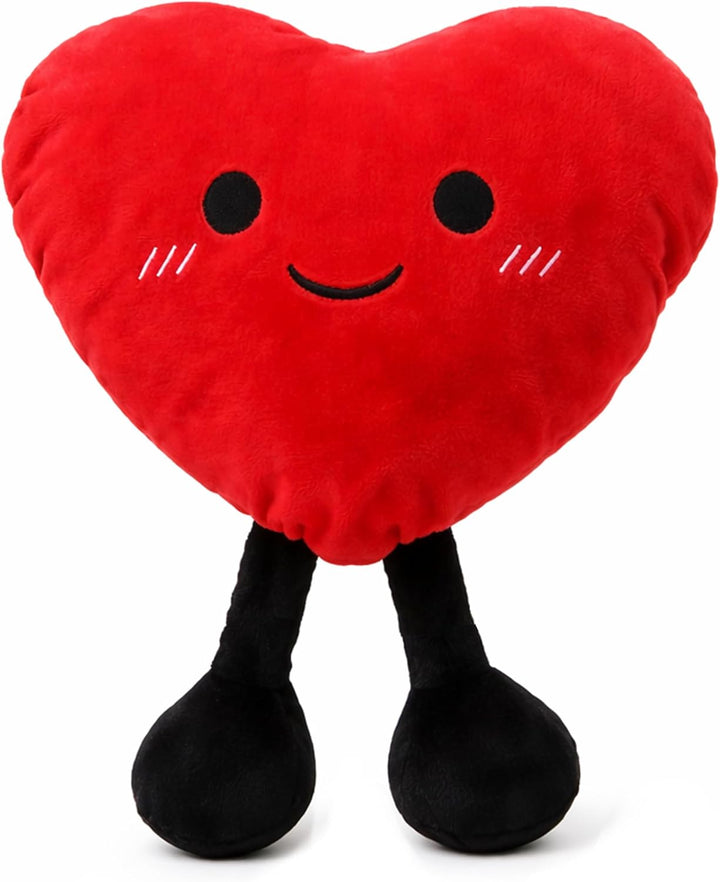 Juguete de corazón de peluche calentable y refrigerable, adorables...