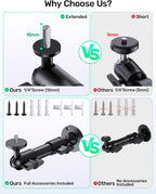 Soporte de pared para llave Elgato para aire y cámara, metal resistente
