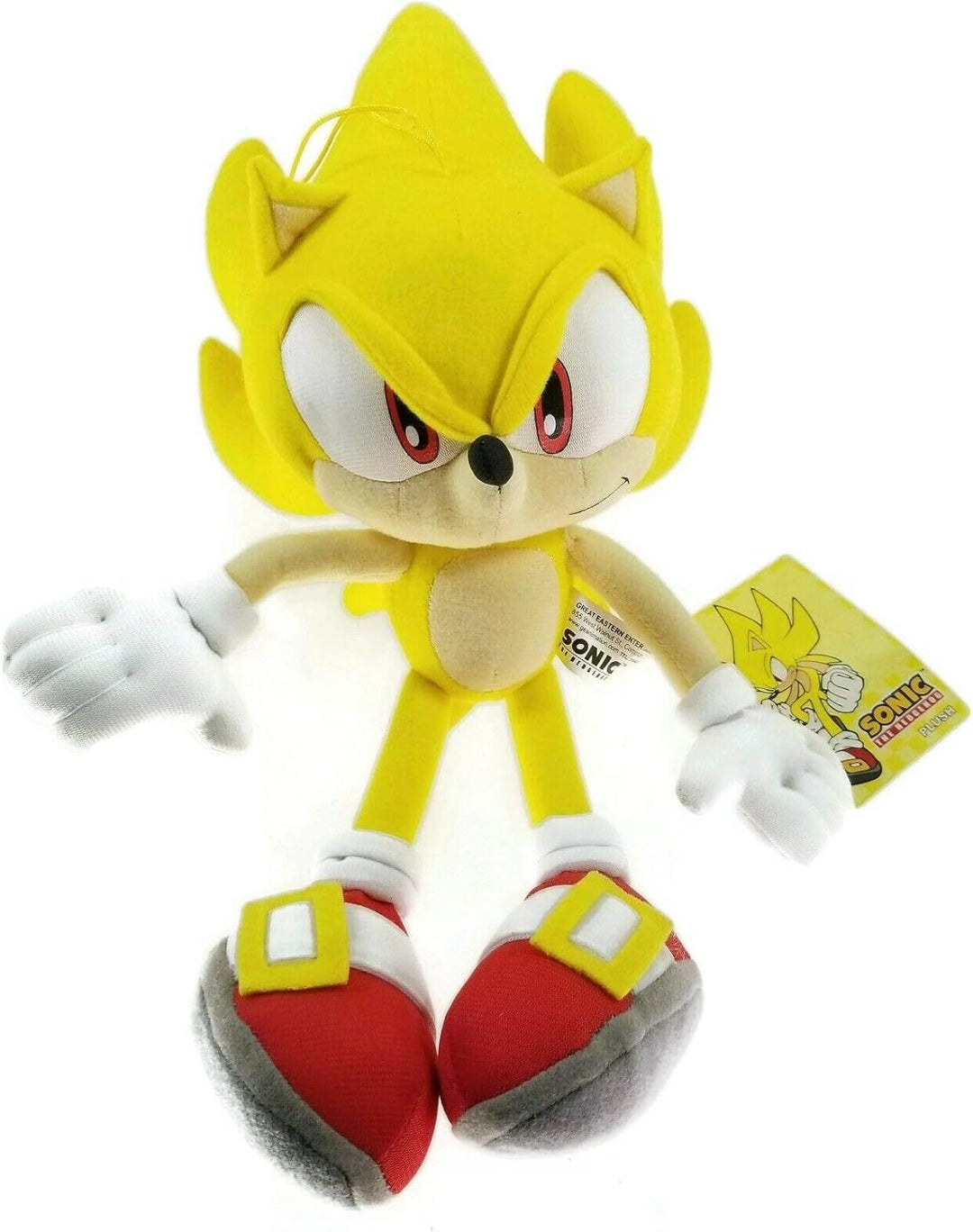 Great Eastern GE-8958 Sonic The Hedgehog Plush - Super Sonic, 12 pu...