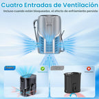 DeeKom 2025 Ventilador de cintura portátil personal y ventilador de...
