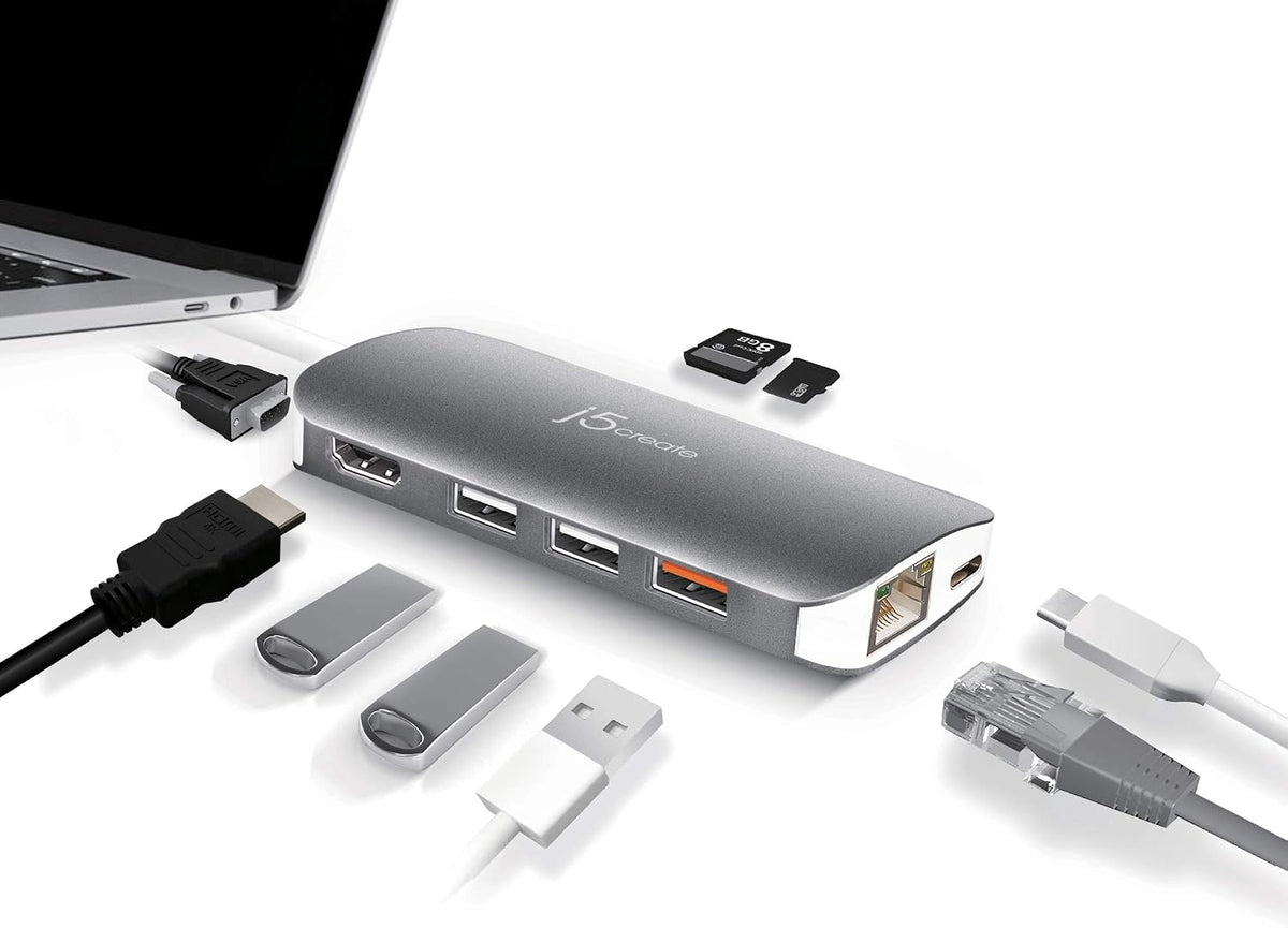 j5create, JCD384, hub USB 3.1