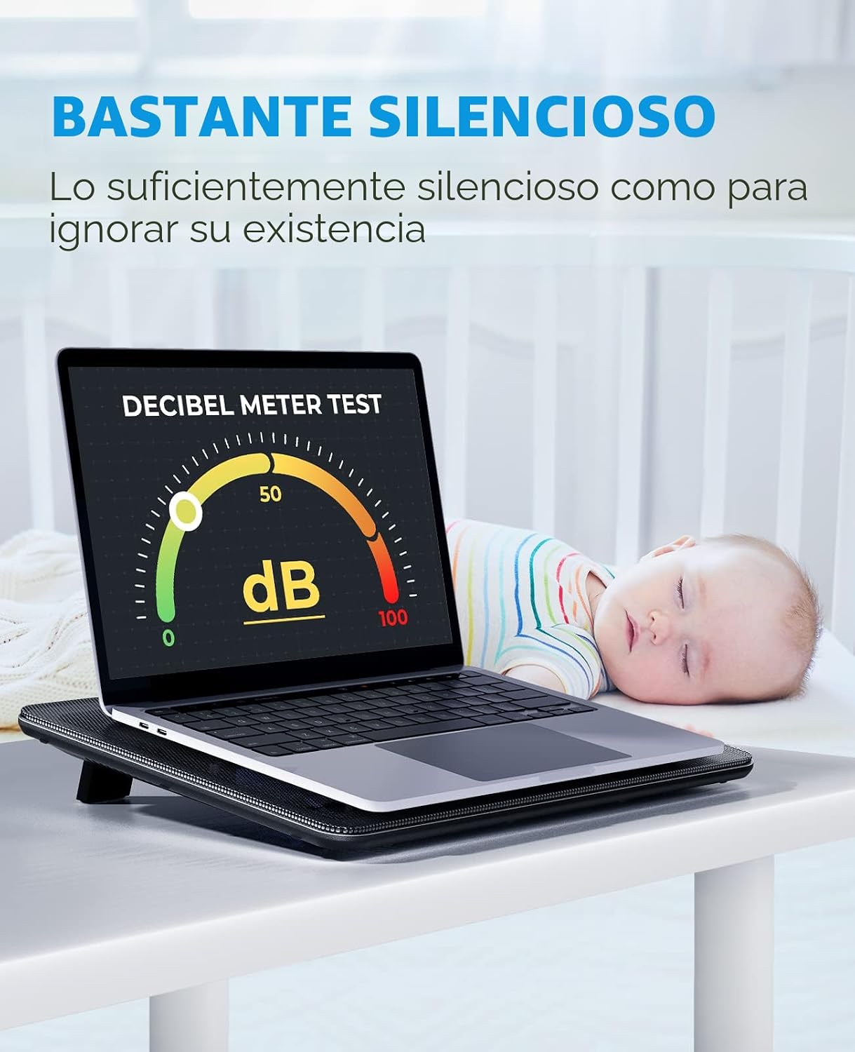 Soporte enfriador Laptop 15.6 in - 17 in HAVIT hv-f2056, delgado, p...