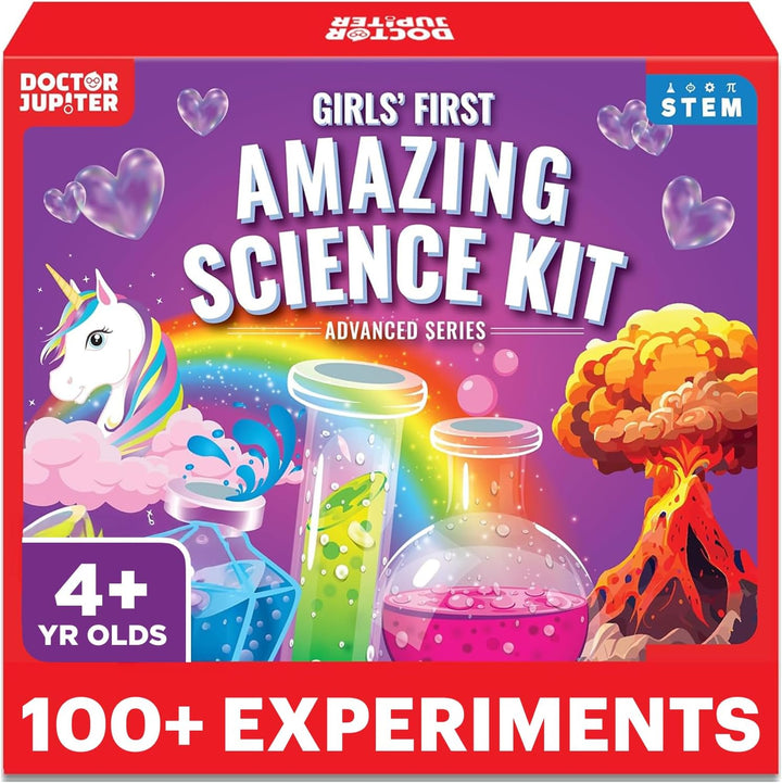 Doctor Júpiter - Kit de ciencia preescolar para niñas de 3 a 5 años...