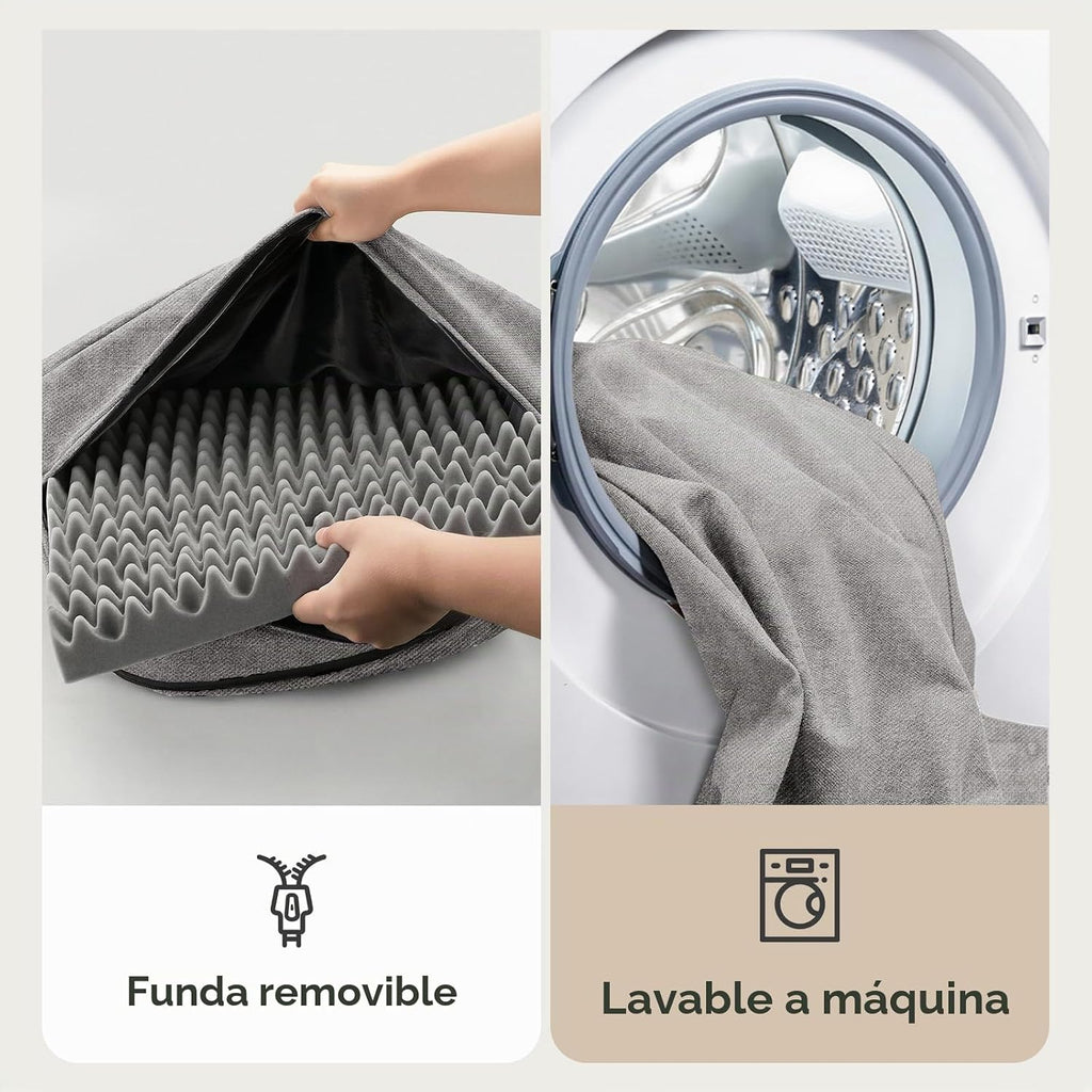 Cama para perro indestructible de 42 pulgadas XL, ortopédica impermeable a prueba de mordidas, almohadilla para perro resistente a las masticaciones, capacidad de 90 libras para perros