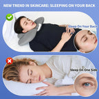Almohada de cuello de 2 capas para oficina, sillón reclinable y