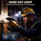Faros delanteros recargables, superbrillantes LED, paquete de 2