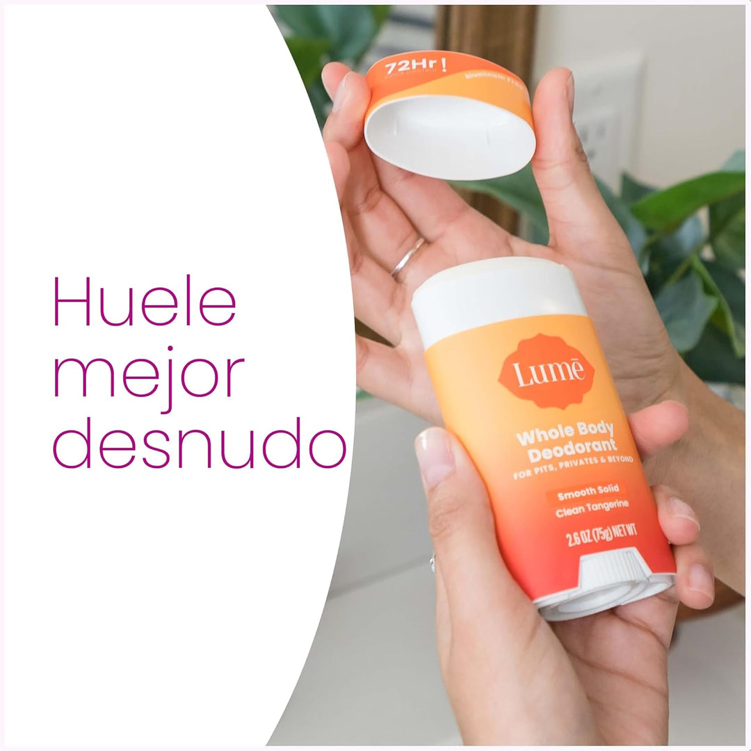 Lume Desodorante para Todo el Cuerpo - Barra Lisa y Sólida - Contro...