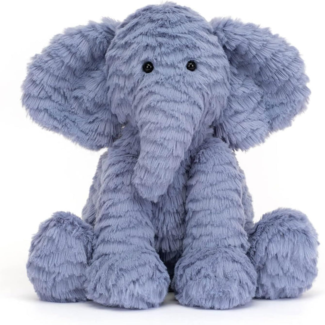 Jellycat Fuddlewuddle Elefante Animal de Peluche, Mediano 9 pulgada...
