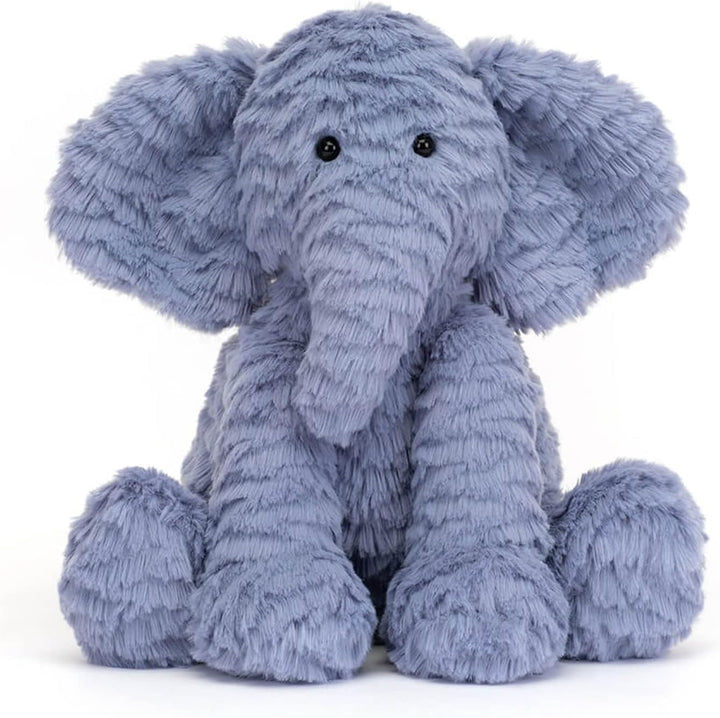 Jellycat Fuddlewuddle Elefante Animal de Peluche, Mediano 9 pulgada...