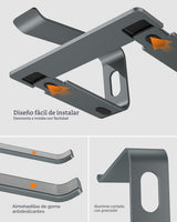 Nulaxy Soporte completo de aluminio para laptop, soporte estable de...