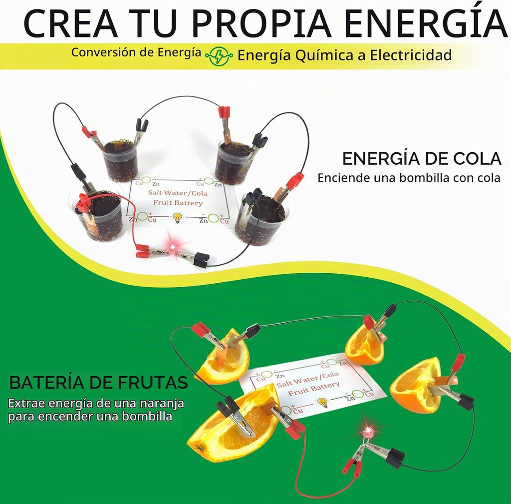 Circuit Sorcery - Kit eléctrico de ciencia STEM para niños, 12 misiones de potencia, laboratorio de experimentos de electricidad y electrónica, kit de juguetes de exploración de energía para niños y niñas, regalo educativo a partir de 6 años