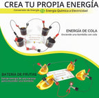 Circuit Sorcery - Kit eléctrico de ciencia STEM para niños, 12 misiones de potencia, laboratorio de experimentos de electricidad y electrónica, kit de juguetes de exploración de energía para niños y niñas, regalo educativo a partir de 6 años
