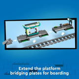 LEGO City Downtown - Juego de tranvía y tren de estación