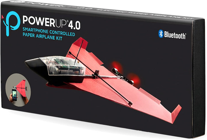 POWERUP 4.0 El kit de avión de papel de próxima generación controla...
