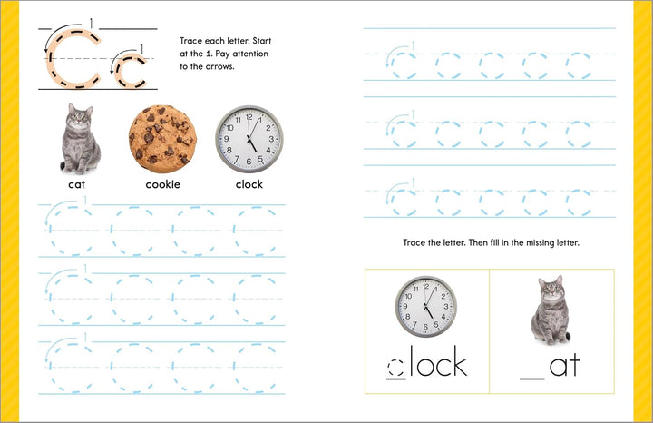 My First Learn-to-Write Workbook: Practice for Kids with Pen Control, Line Tracing, Letters, and More!