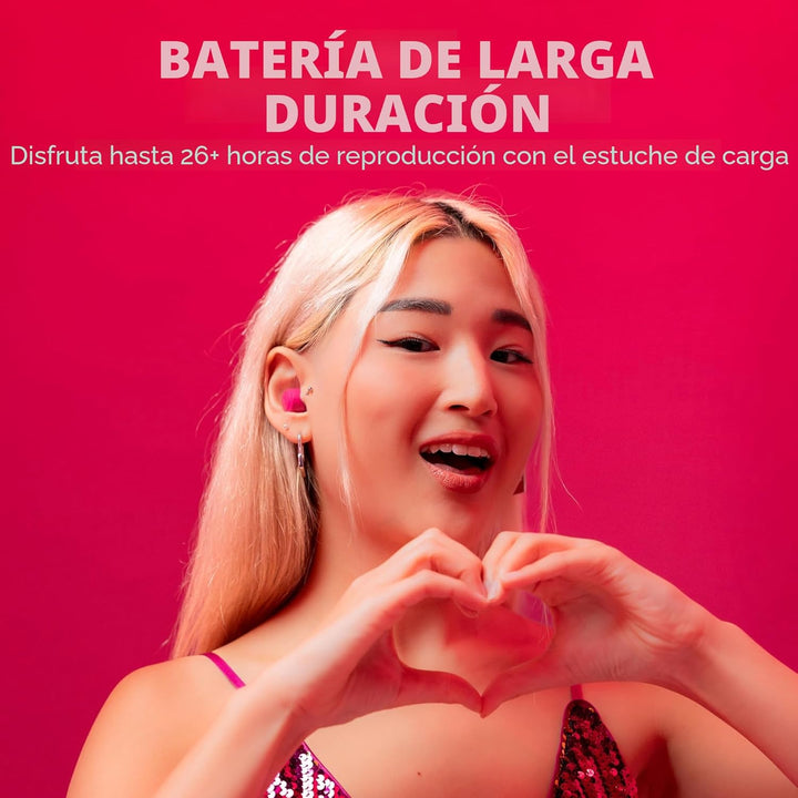 JLab Go Air Pop+ Auriculares Verdaderamente Inalámbricos, Auricular...