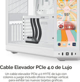 Hyte Y70 Touch Infinite Dual Chamber ATX Mid Tower - Carcasa estéti...