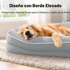 Cama ortopédica impermeable para perros grandes y extra grandes