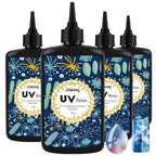 Resina UV transparente, 35.27 oz Kit de fundición y revestimiento