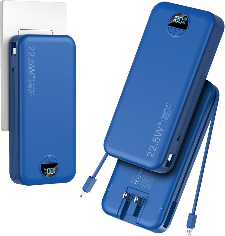 aonidi Cargador Banco de Energía Ultraportátil de 20000 mAh PD20W c...