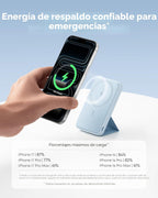 Anker - Batería magnética 622 (MagGo), cargador portátil inalámbric...