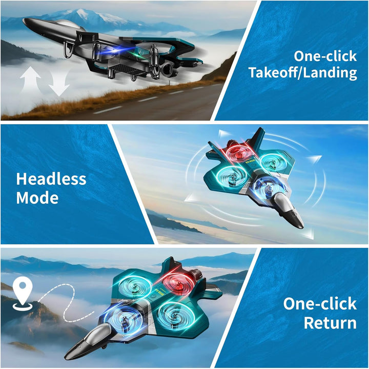Tubokoro Aviones RC para niños y adultos, control remoto de espuma,...