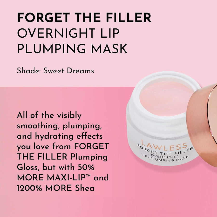 LAWLESS Mascarilla de Labios Forget the Filler - Sweet Dreams - Tra...