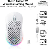 TMKB - Mouse inalámbrico para juegos, sensor óptico de 24000 DPI, b...