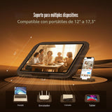 Almohadilla de refrigeración para laptop con 3 ventiladores silenci...