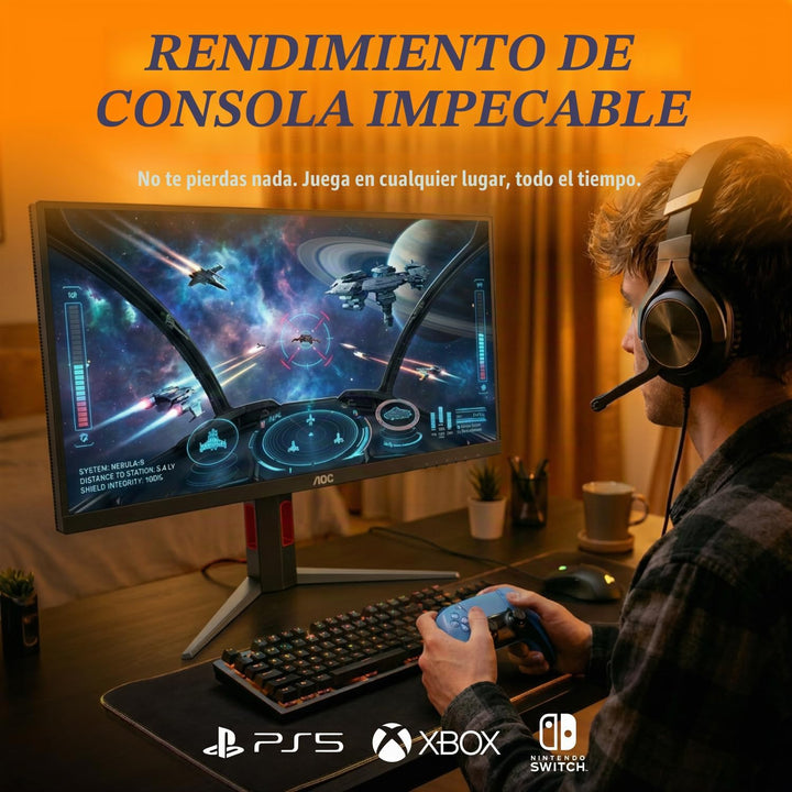 AOC Q27G4SMN Monitor para juegos Mini-LED de 27", QHD 2560×1440...