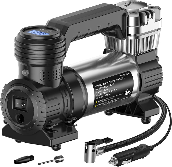 Inflador de Neumáticos AVID POWER Compresor de Aire Portátil, Infla...