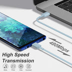 Cargador USB C tipo C cargador de carga rápida 12FT 45W Samsung