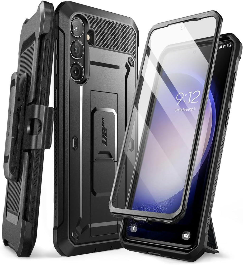SUPCASE Funda para Galaxy S23 FE con protector de pantalla integrado, color