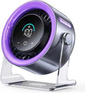 Coolhill Ventilador de escritorio USB para dormitorio: ventilador d...