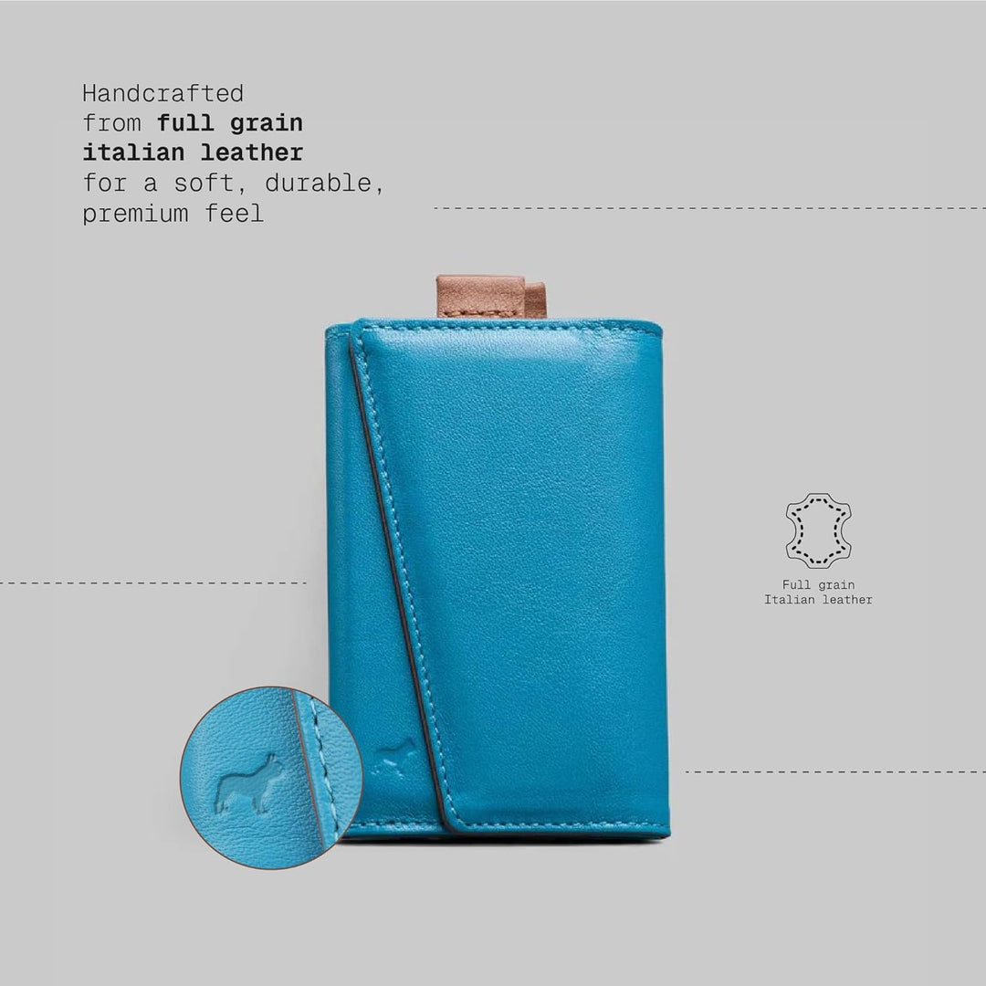 The Frenchie Co. - Cartera - Cartera delgada de piel plegable - Pro...